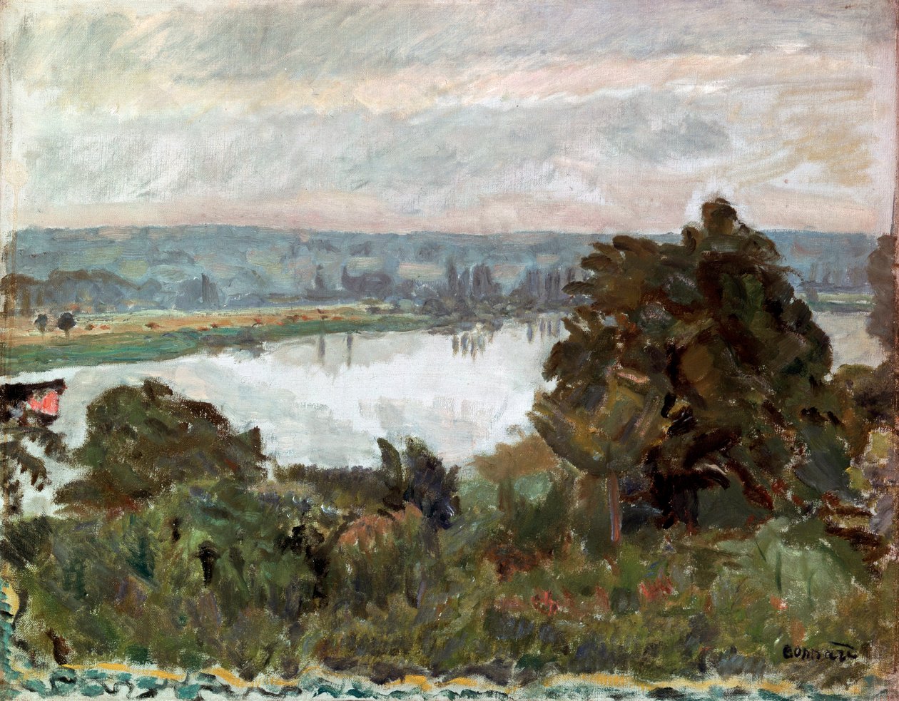Seinen nær Vernon, c1911. af Pierre Bonnard