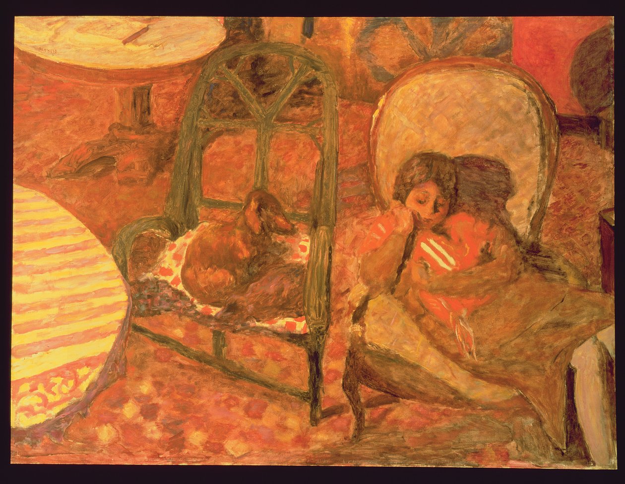 Vågen, 1921 af Pierre Bonnard