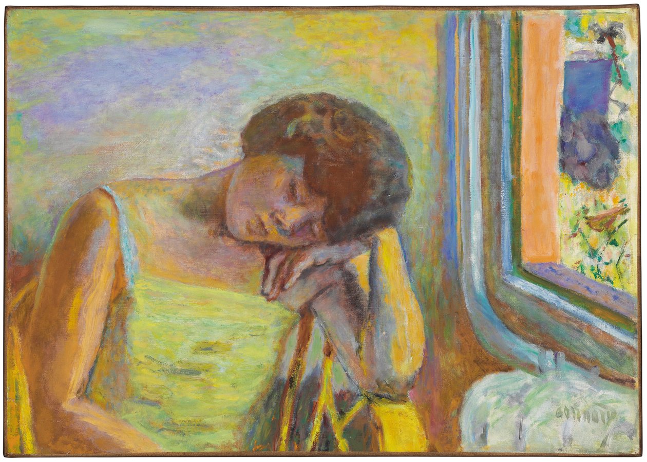 Kvinde i søvn, ca. 1928 (olie på lærred) af Pierre Bonnard