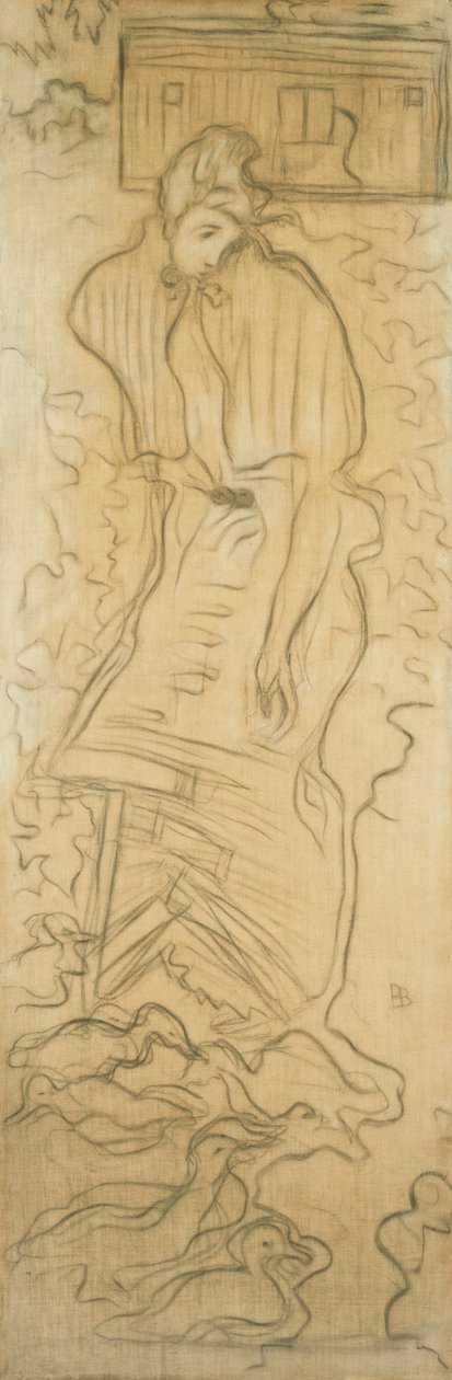 Kvinde med Ænder; Andekvinden af Pierre Bonnard