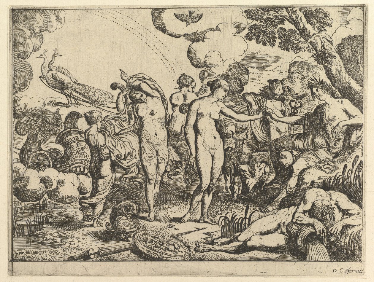 Paris dom, 1610-42. af Pierre Brebiette