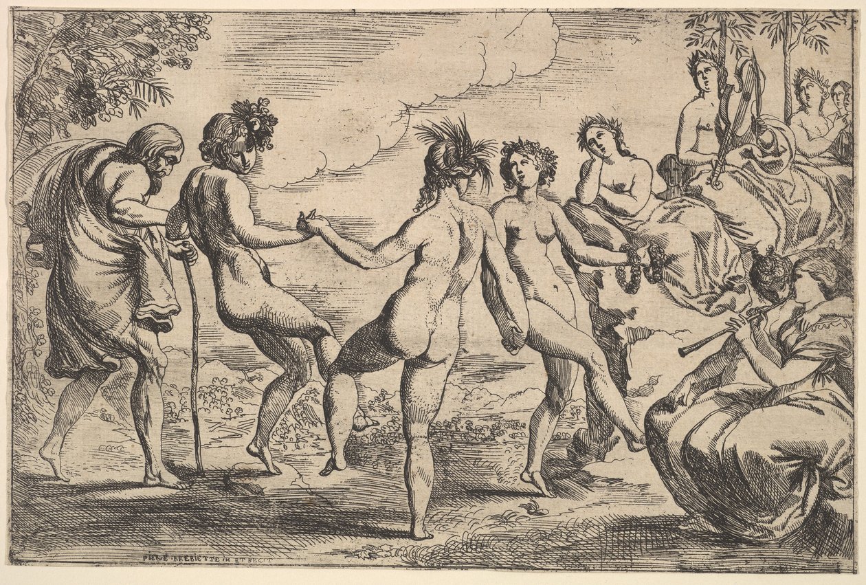 Orfeus, 1610-42. af Pierre Brebiette