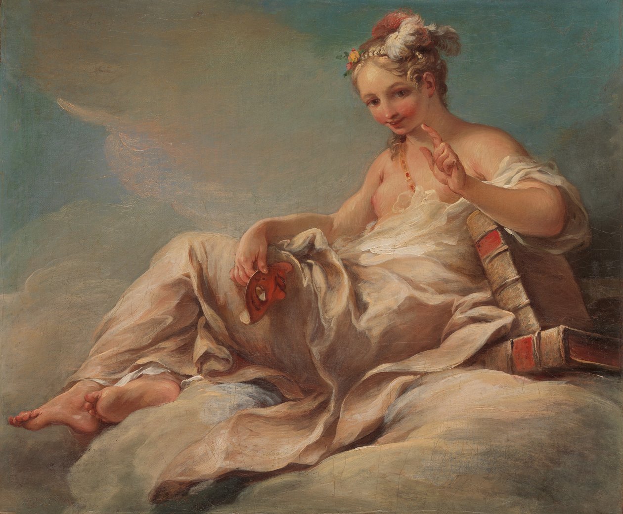 Komedie, ca. 1736. af Pierre Charles Tremolieres