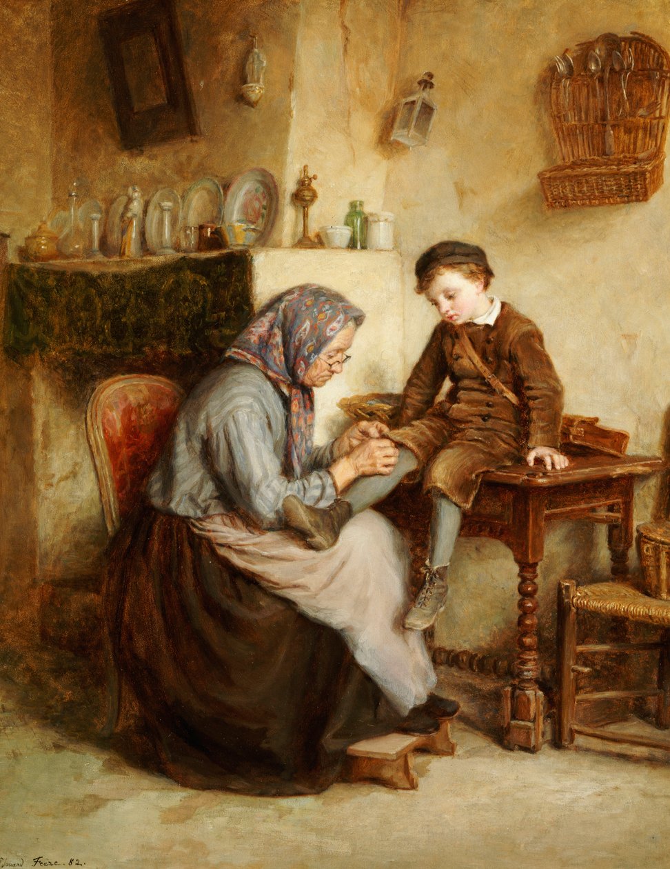Gennemslidt af Pierre Edouard Frere
