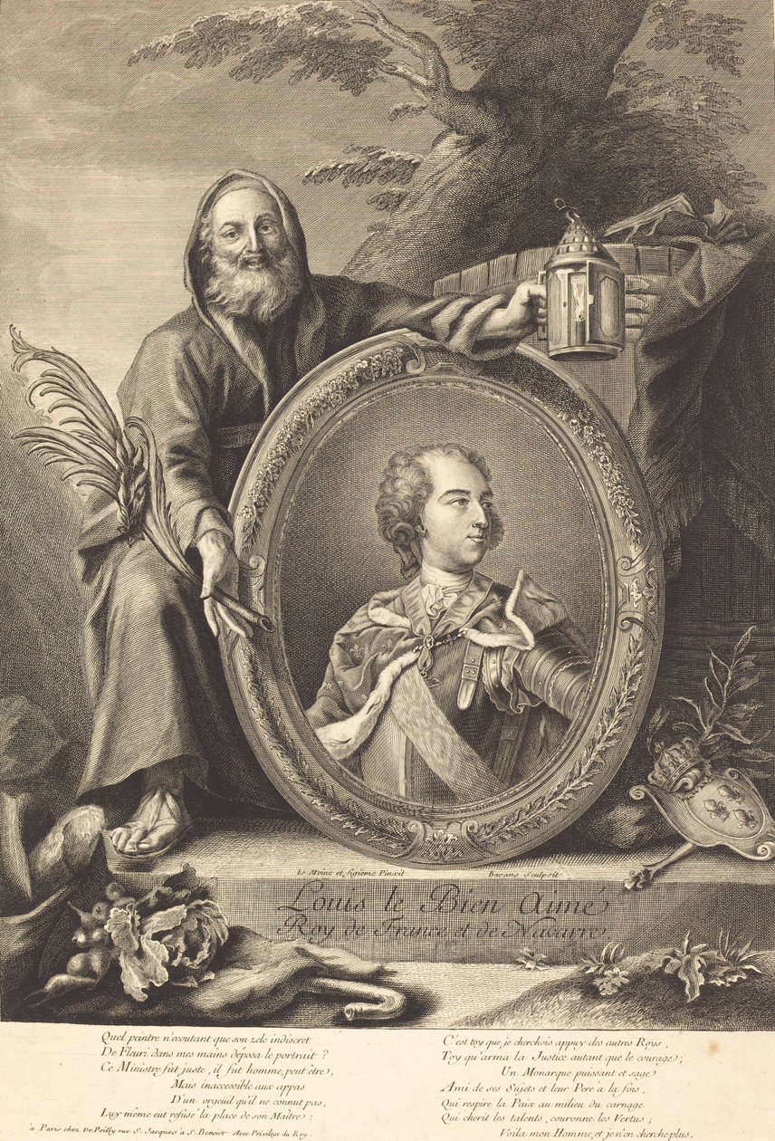 Ludvig den elskede. af Pierre François Basan