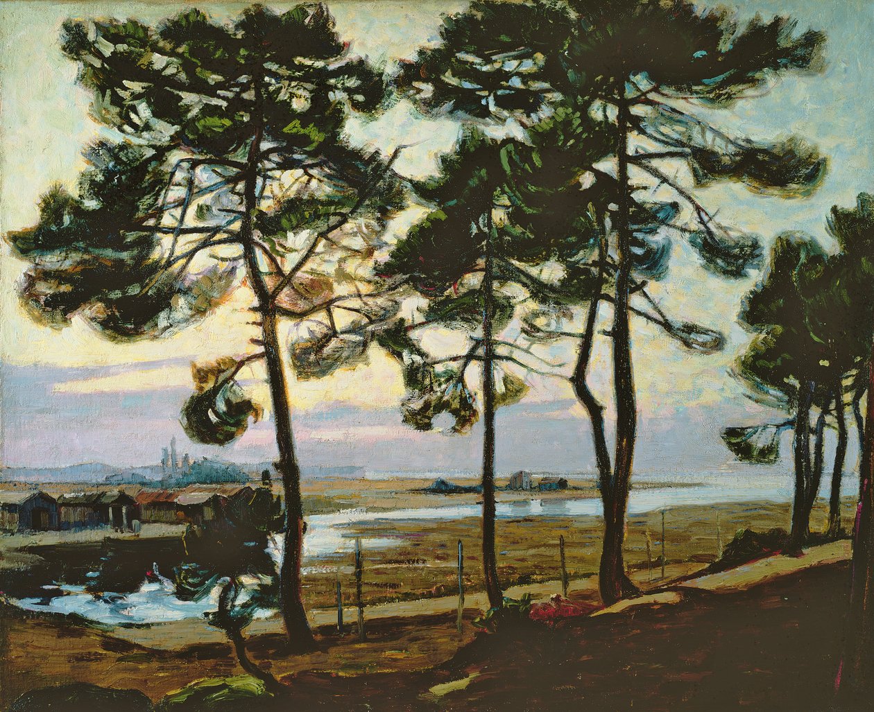 La Hume, Arcachon af Pierre Gaston Rigaud