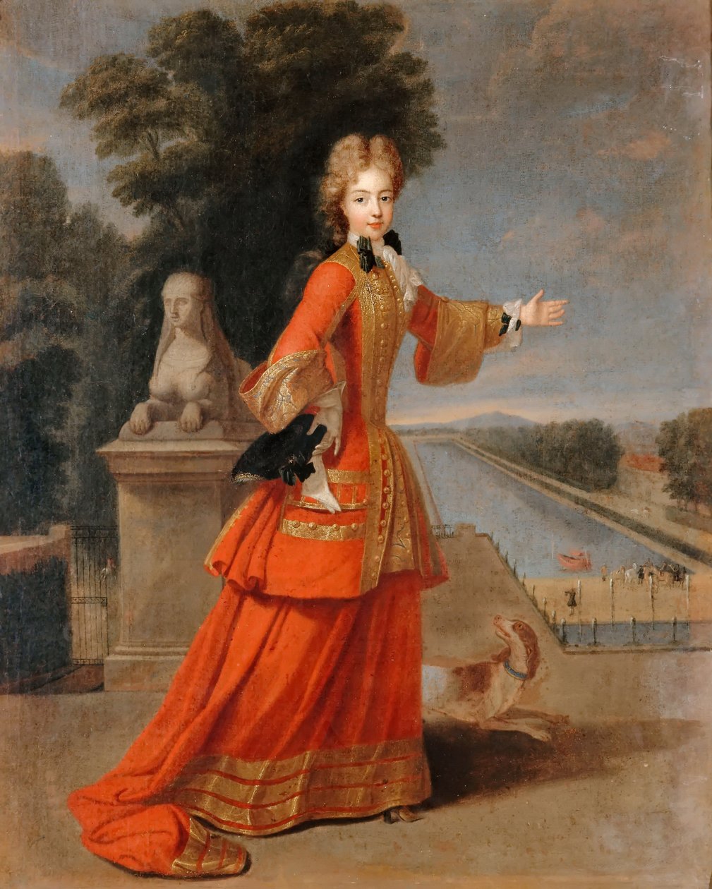 Marie Adelaide af Savoyen 1685-1712 af Pierre Gobert