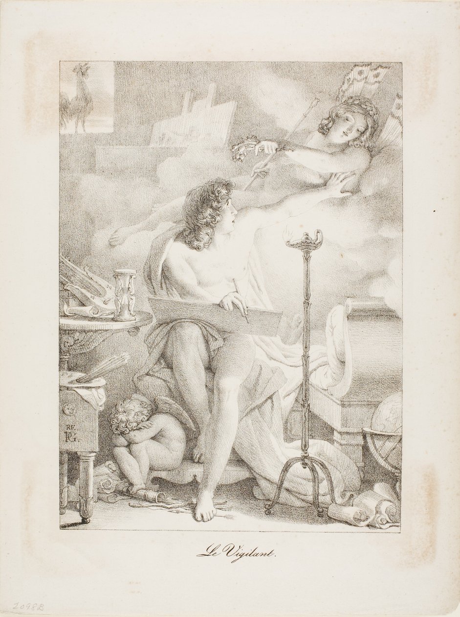 Den årvågne af Pierre Guérin