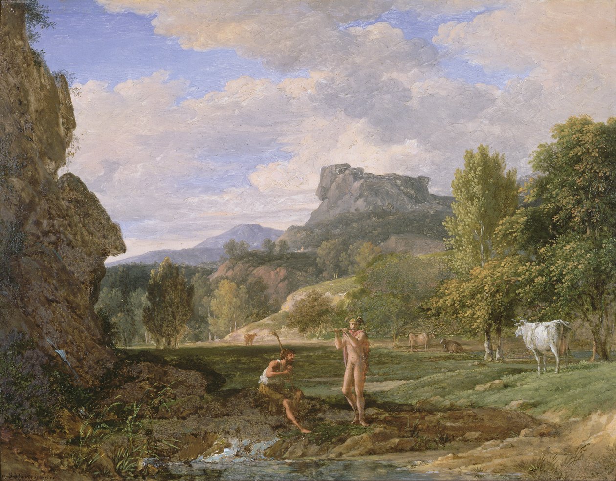Merkur og Argus, 1793 af Pierre Henri de Valenciennes