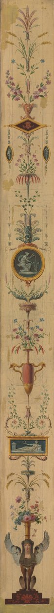 Dekorativt panel af Pierre II Rousseau