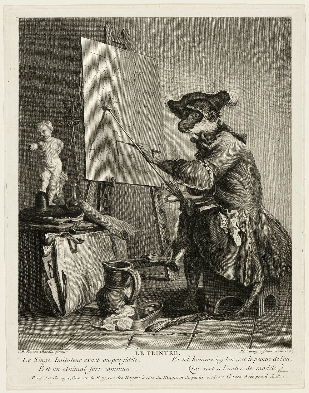 Abemaleren af Pierre Louis de Surugue