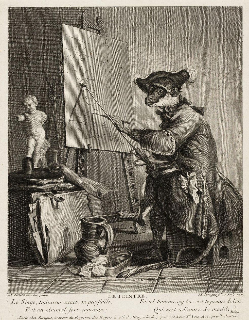Abemaleren af Pierre Louis de Surugue