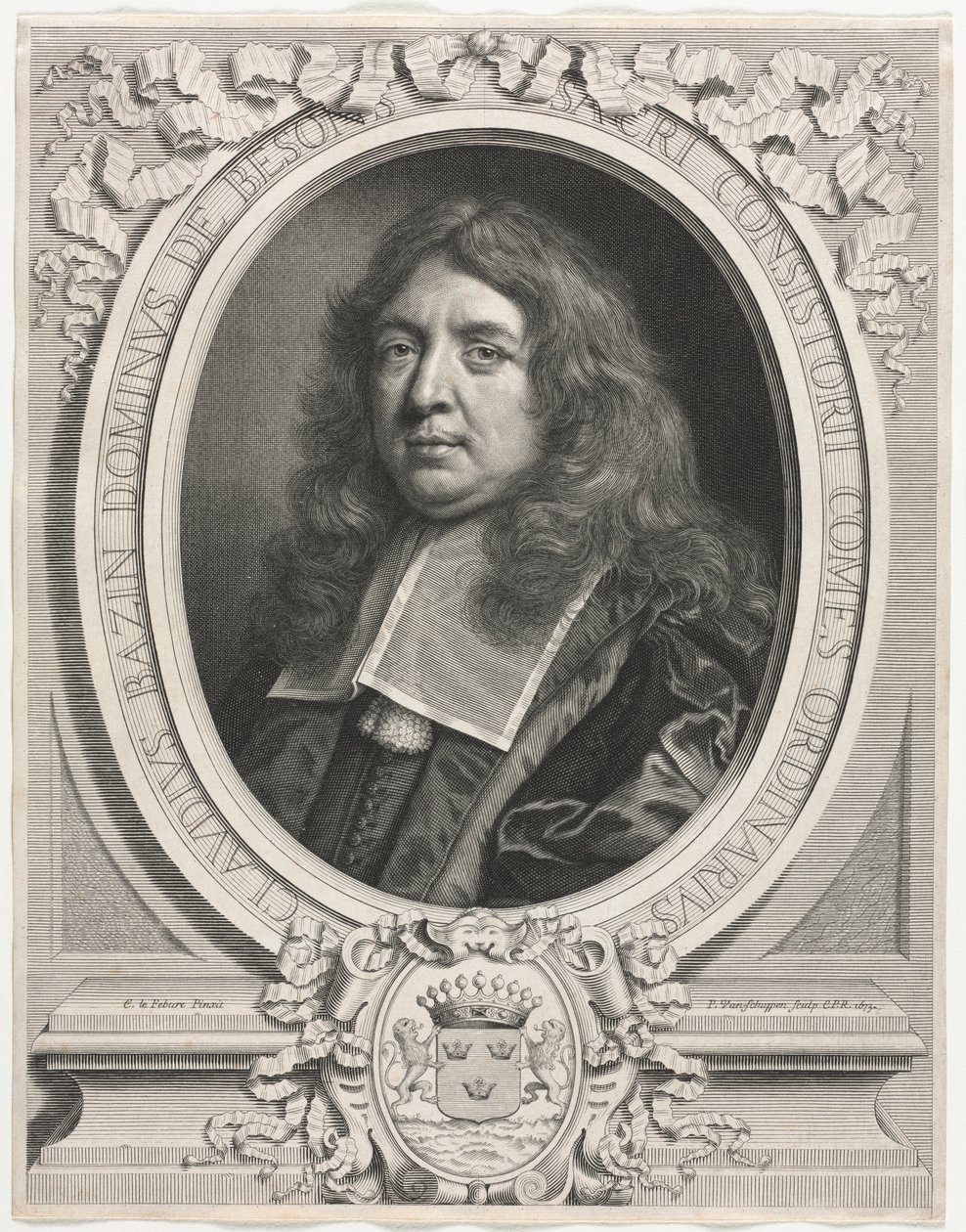 Bazin de Besons, Claude, 1673. af Pierre Louis van Schuppen