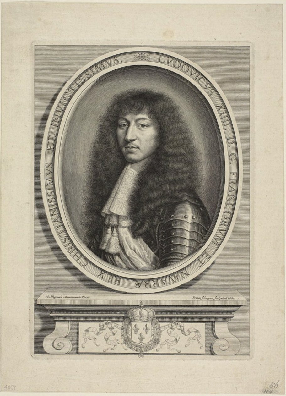 Ludvig XIV af Pierre Louis van Schuppen