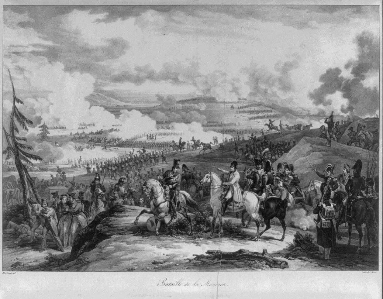 Slaget ved Borodino af Pierre Martinet