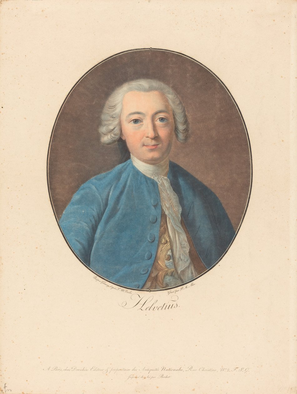 Helvetius. af Pierre Michel Alix