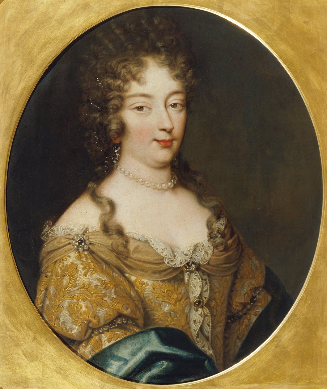 Olympia Mancini (1639-1708) af Pierre Mignard