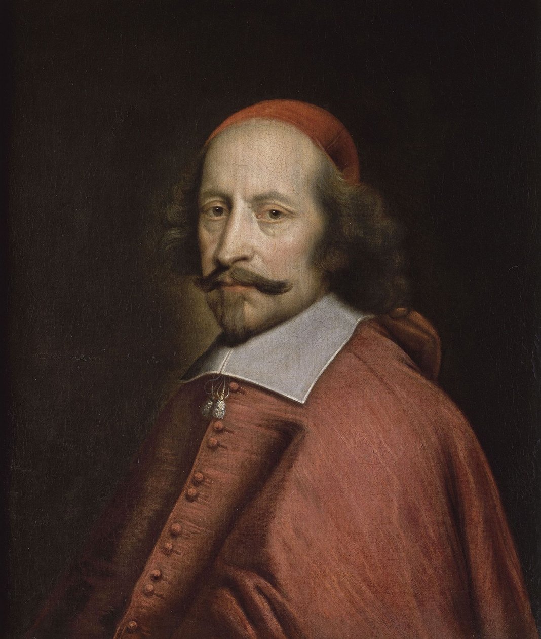 Portræt af kardinal Mazarin, 1661 af Pierre Mignard