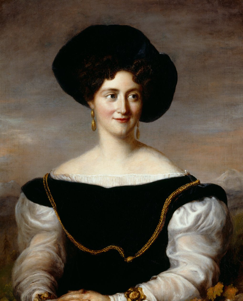 Charlotte Webster (olie på lærred) af Pierre Nicolas Legrand