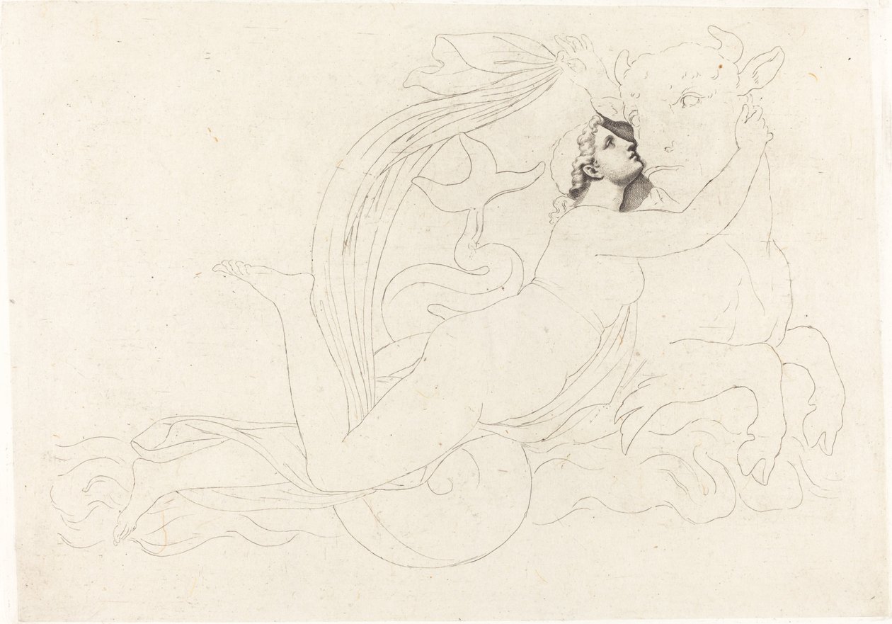 Europas voldtægt af Pierre Paul Prud