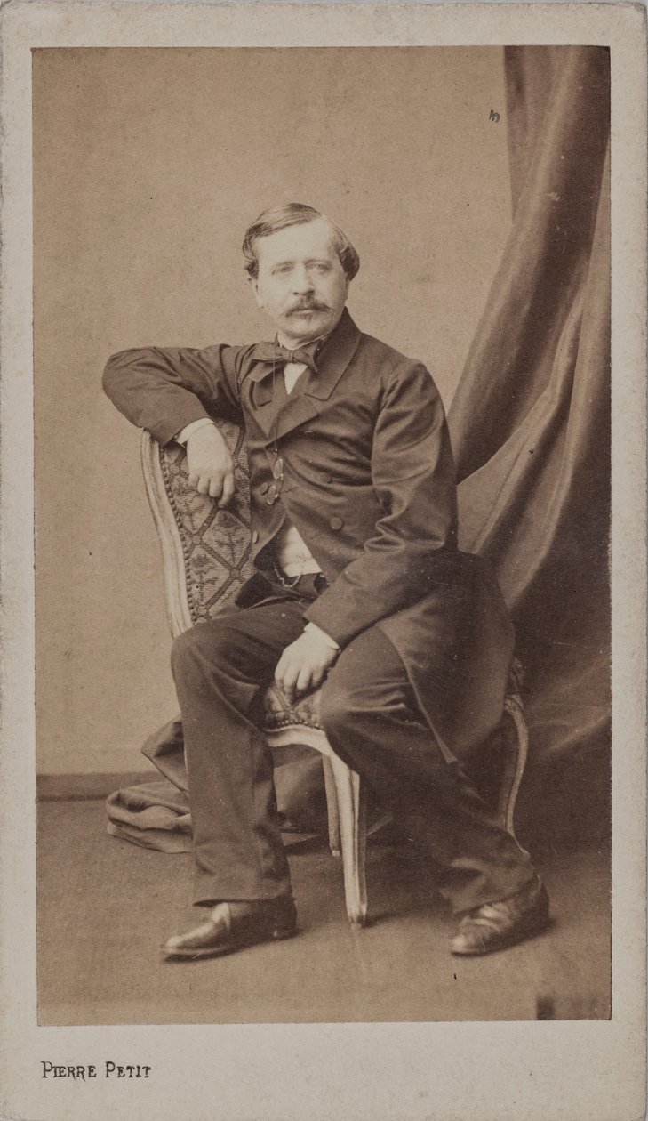 Portræt af Louis de Loménie 1818-1878. af Pierre Petit