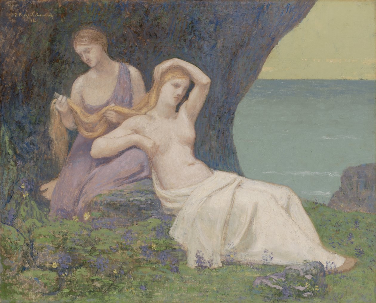 I Lyngen af Pierre Puvis de Chavannes