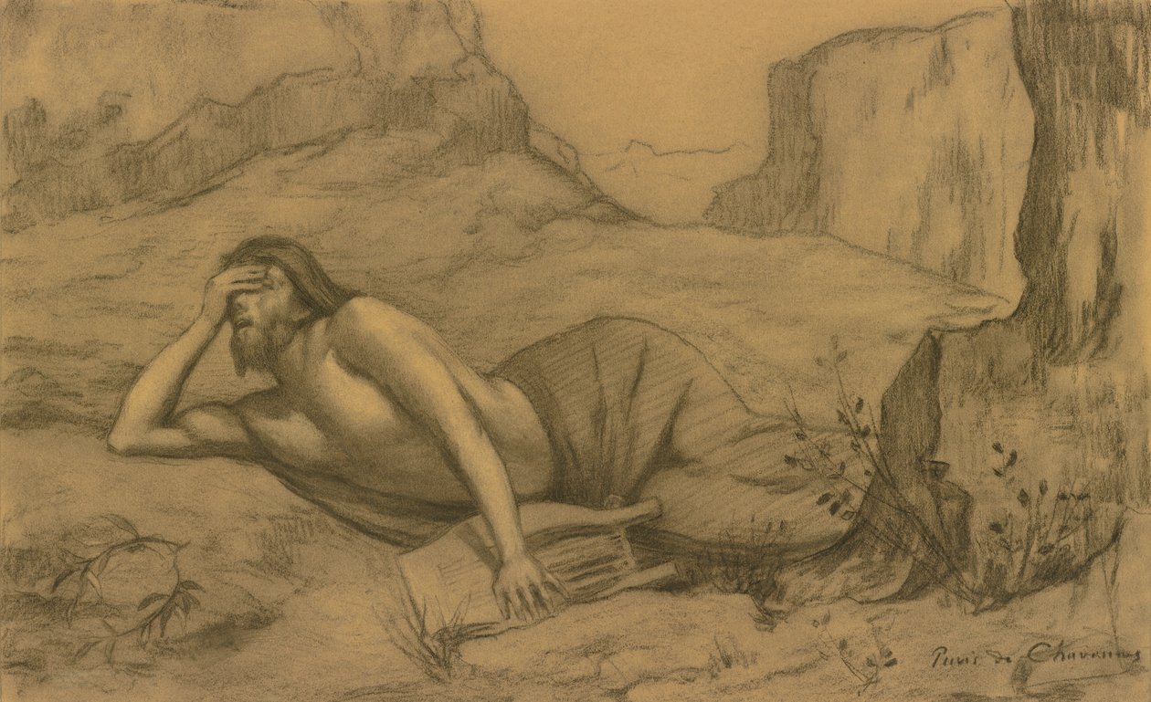 Orfeus af Pierre Puvis de Chavannes
