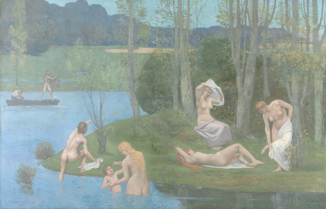 Sommer af Pierre Puvis de Chavannes