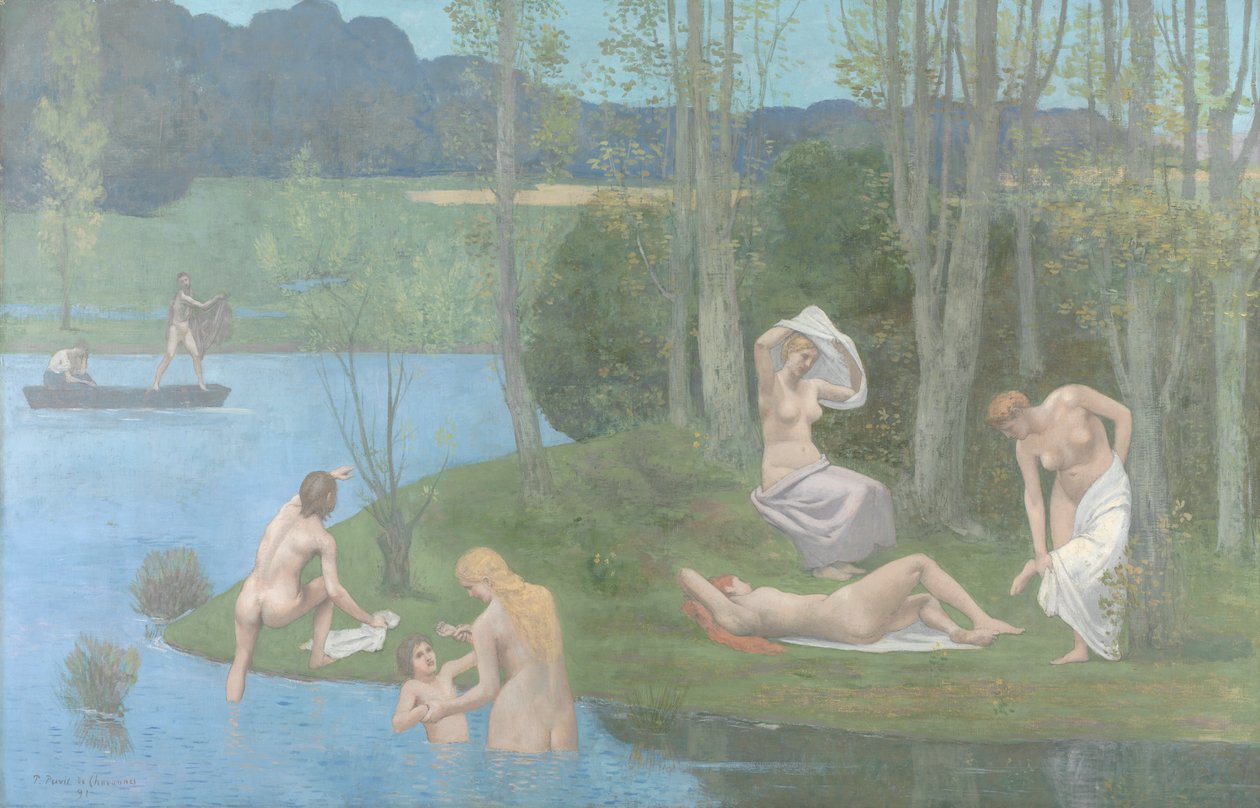 Sommer af Pierre Puvis de Chavannes