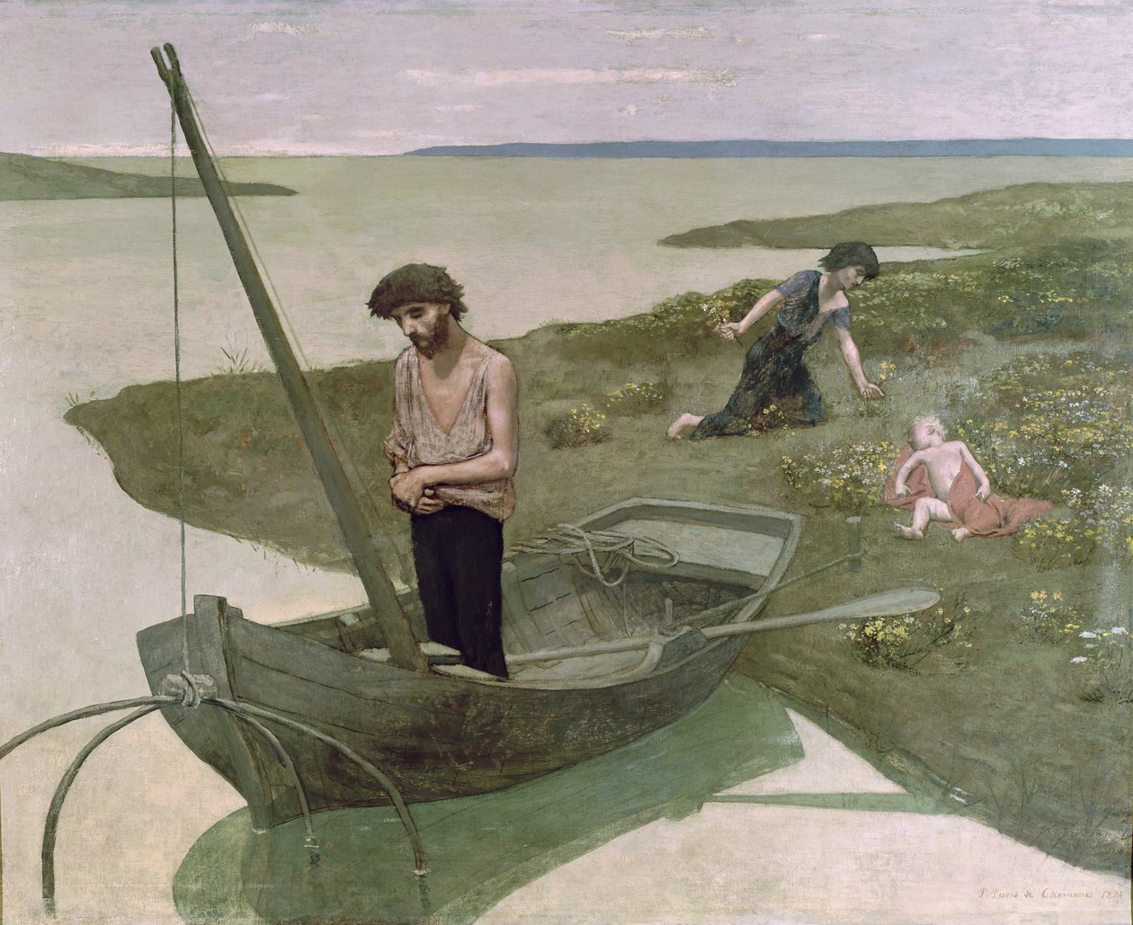 Den stakkels fisker af Pierre Puvis de Chavannes