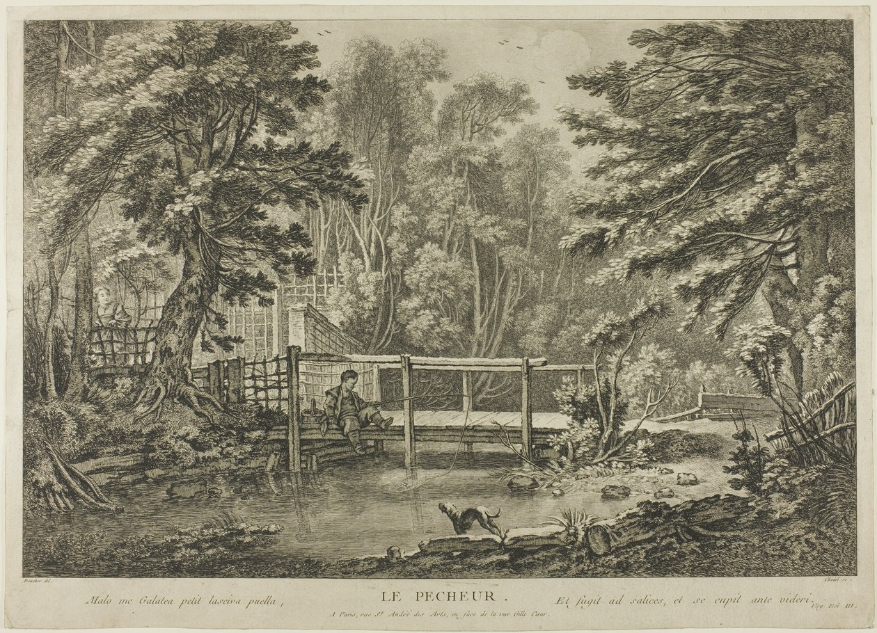 Fiskeren af Pierre Quentin Chedel