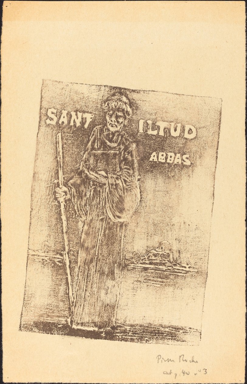 Sankt Iltud af Pierre Roche
