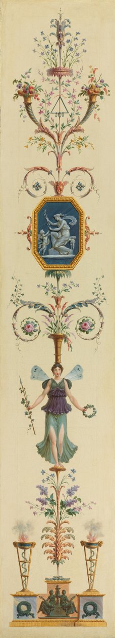 Dekorativt panel, 1790