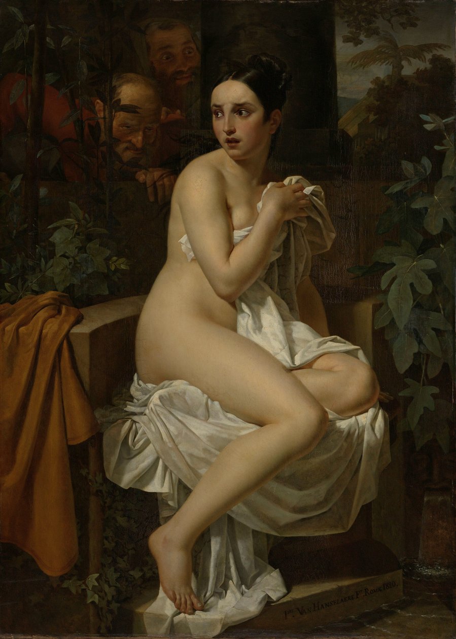 Susanna og de ældste af Pierre Van Hanselaere