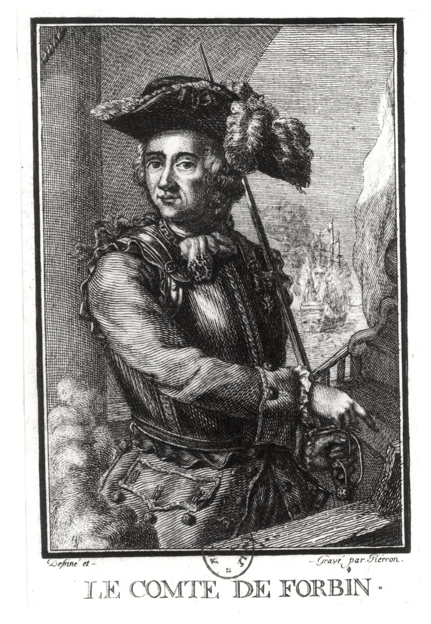 Grev Claude de Forbin (1656-1733) af Pierron