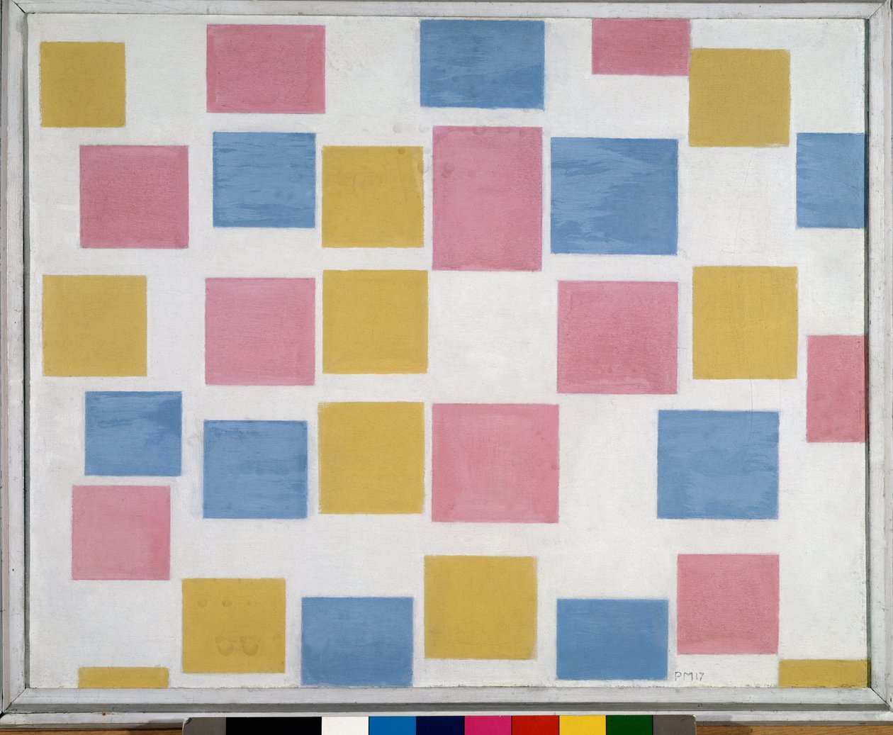 Komposition med farver Maleri af Piet Mondrian af Piet Mondrian