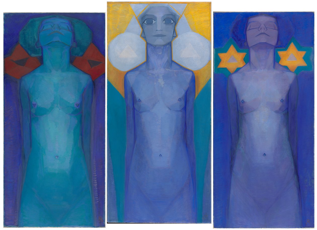 Evolution, ca. 1911 af Piet Mondrian