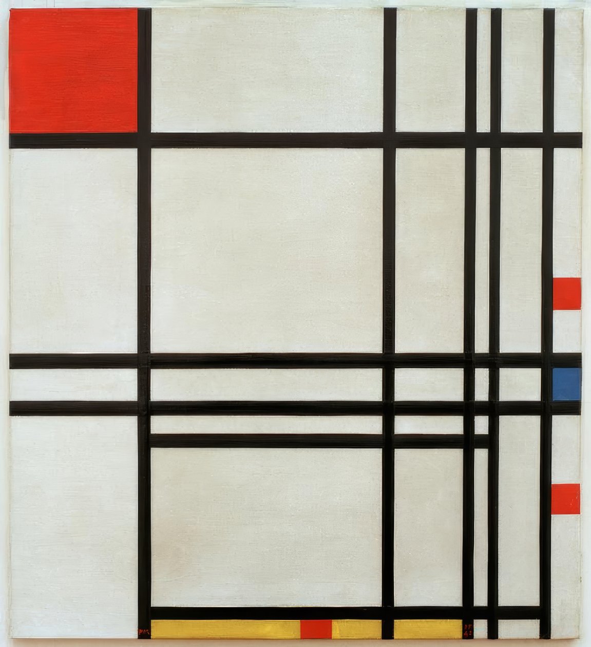 Komposition Nr. 8 af Piet Mondrian
