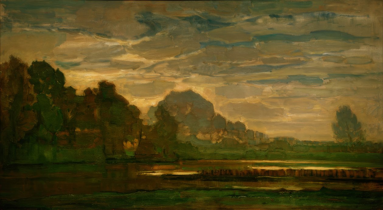 Moor ved Saasveld af Piet Mondrian