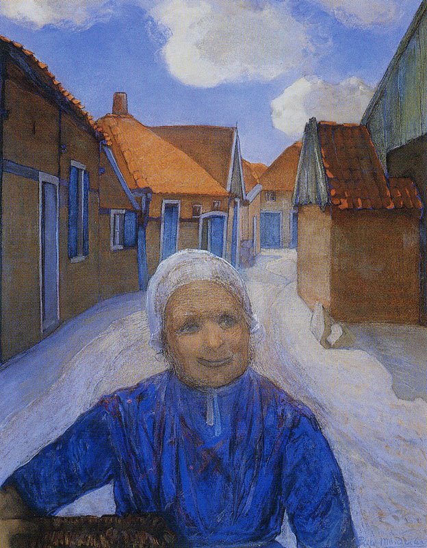 På Lappenbrink i Winterswijk af Piet Mondrian