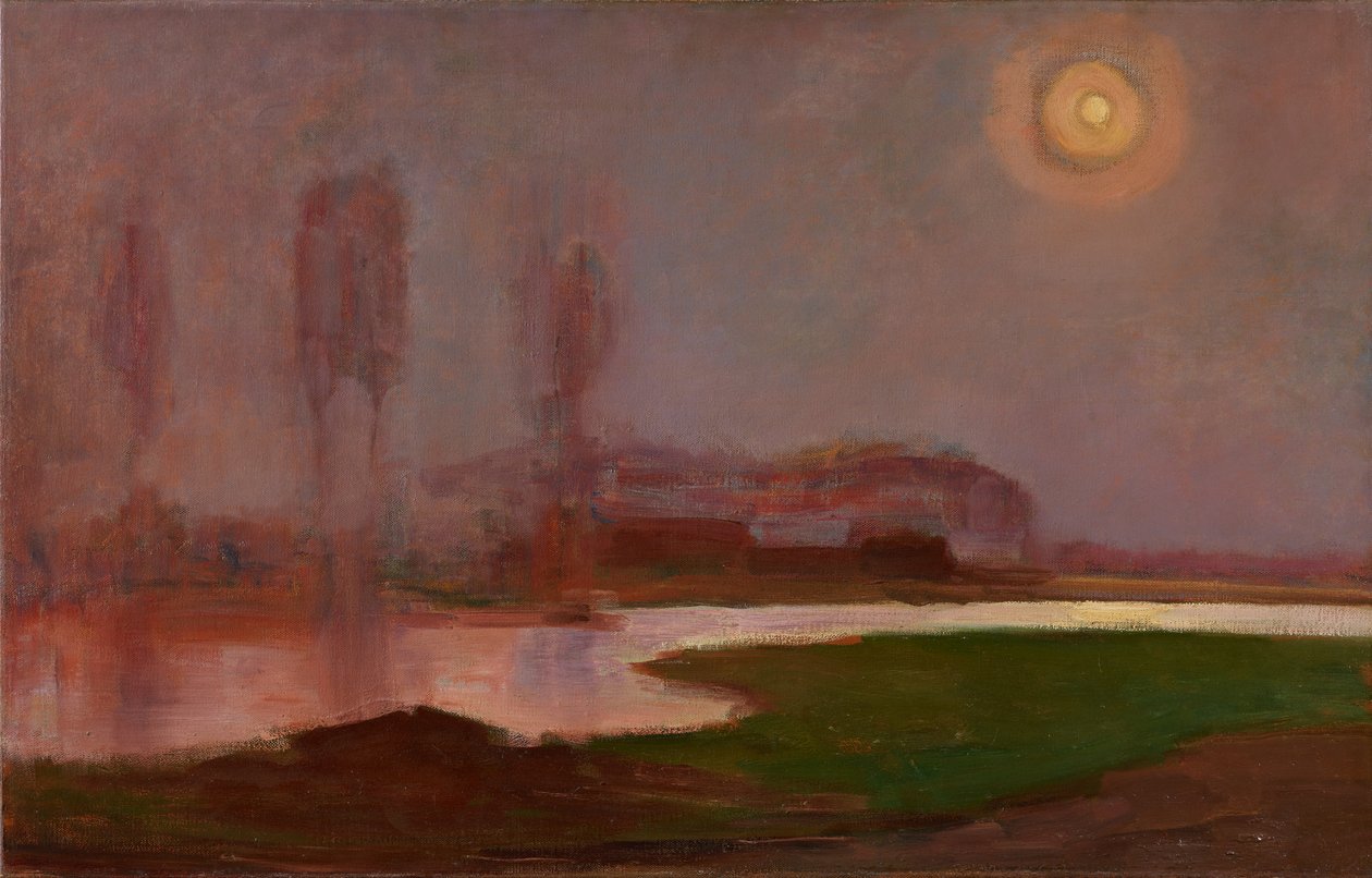 Sommernat, 1907 af Piet Mondrian