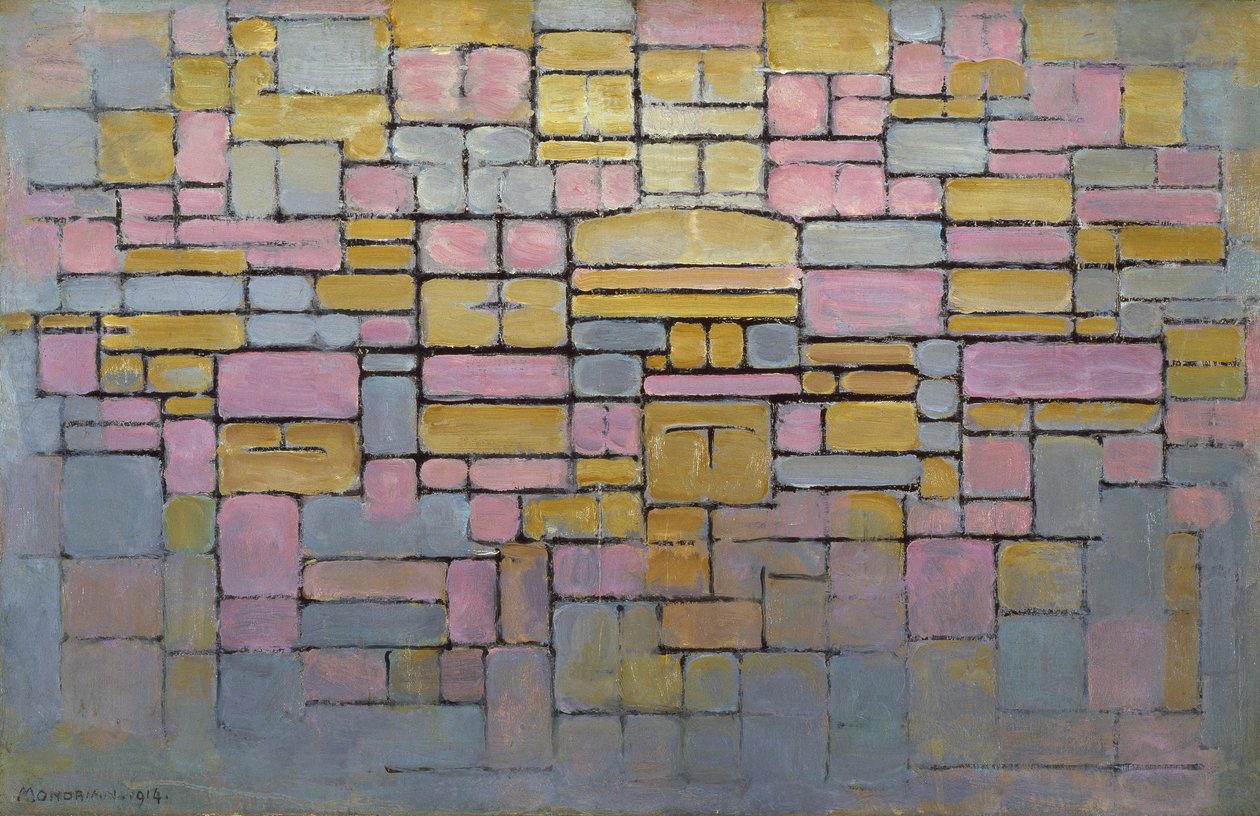 Tabel nr. 2 af Piet Mondrian