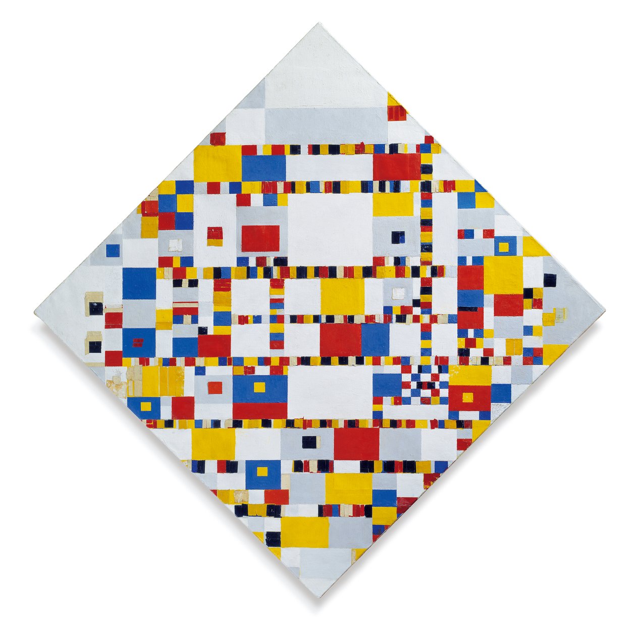 Sejr Boogie Woogie af Piet Mondrian