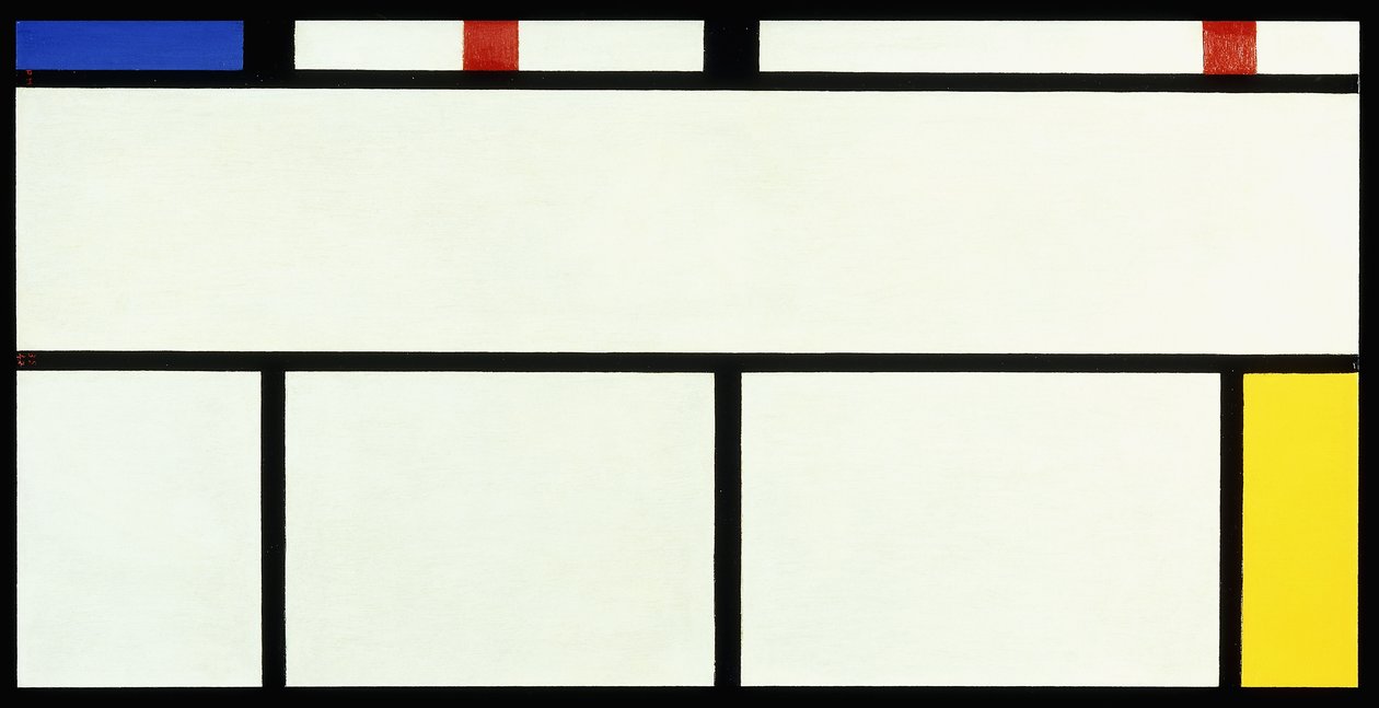 Sammensætning af Piet Mondrian