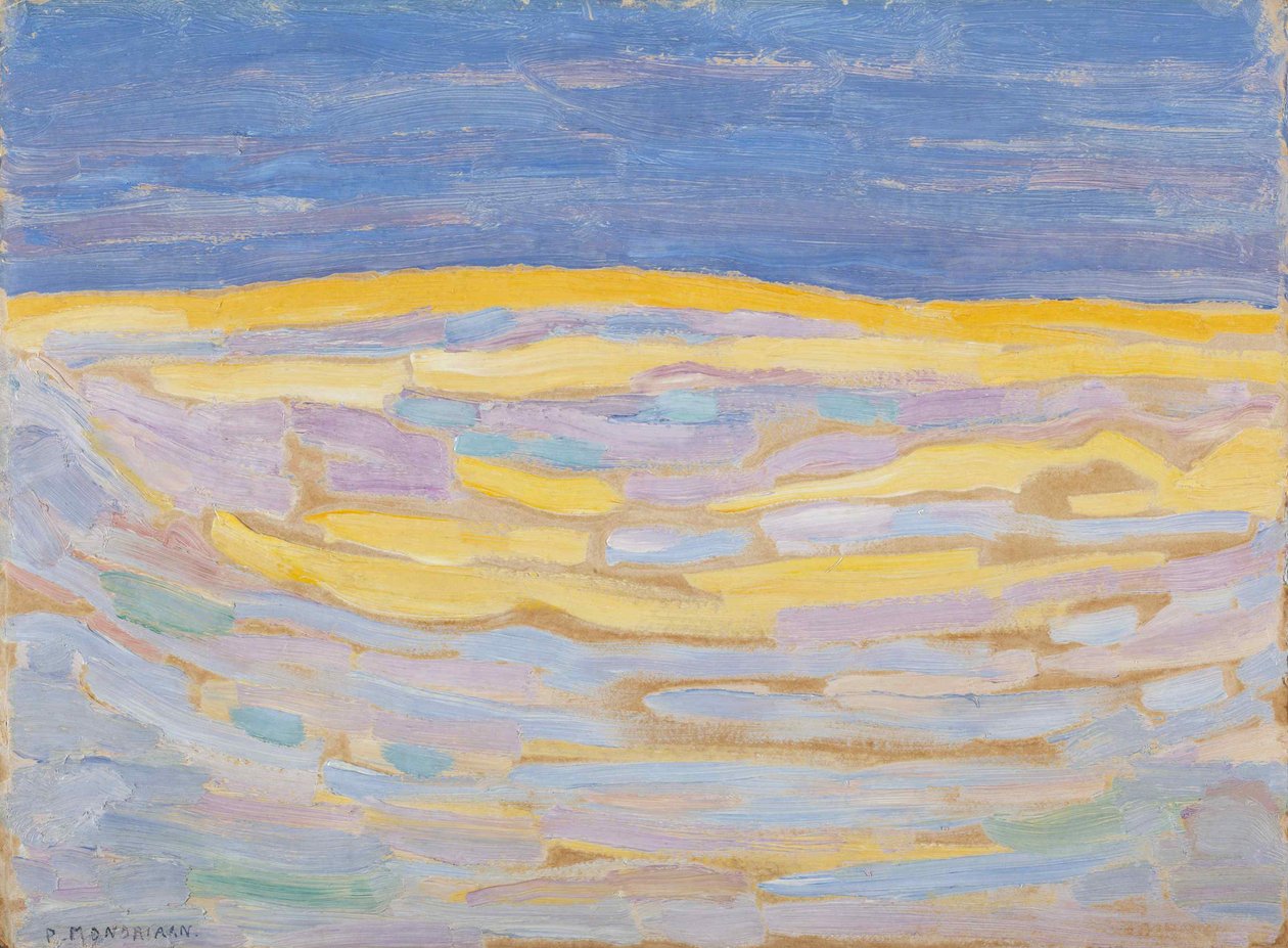 Klit I, 1909. af Piet Mondrian