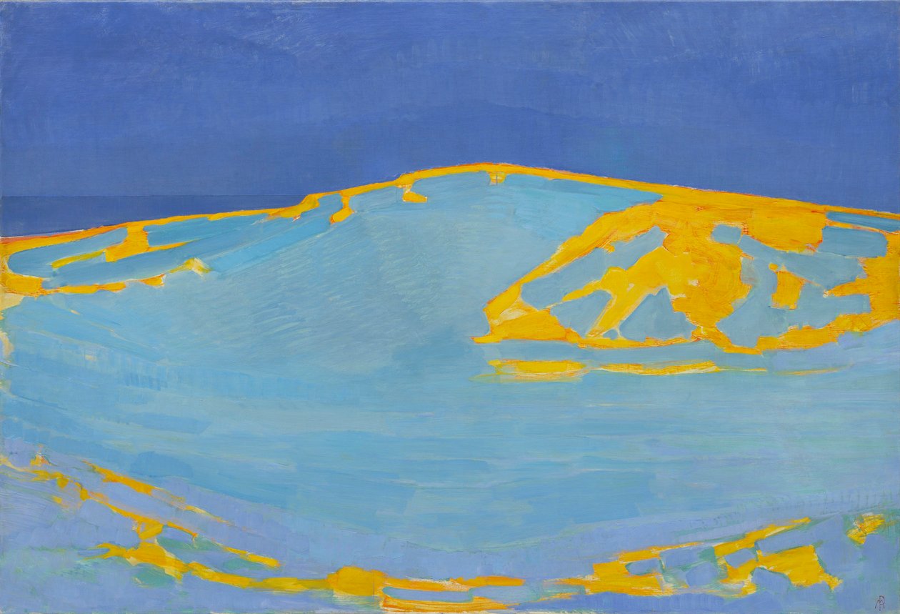 Sølandskab, 1909. af Piet Mondrian