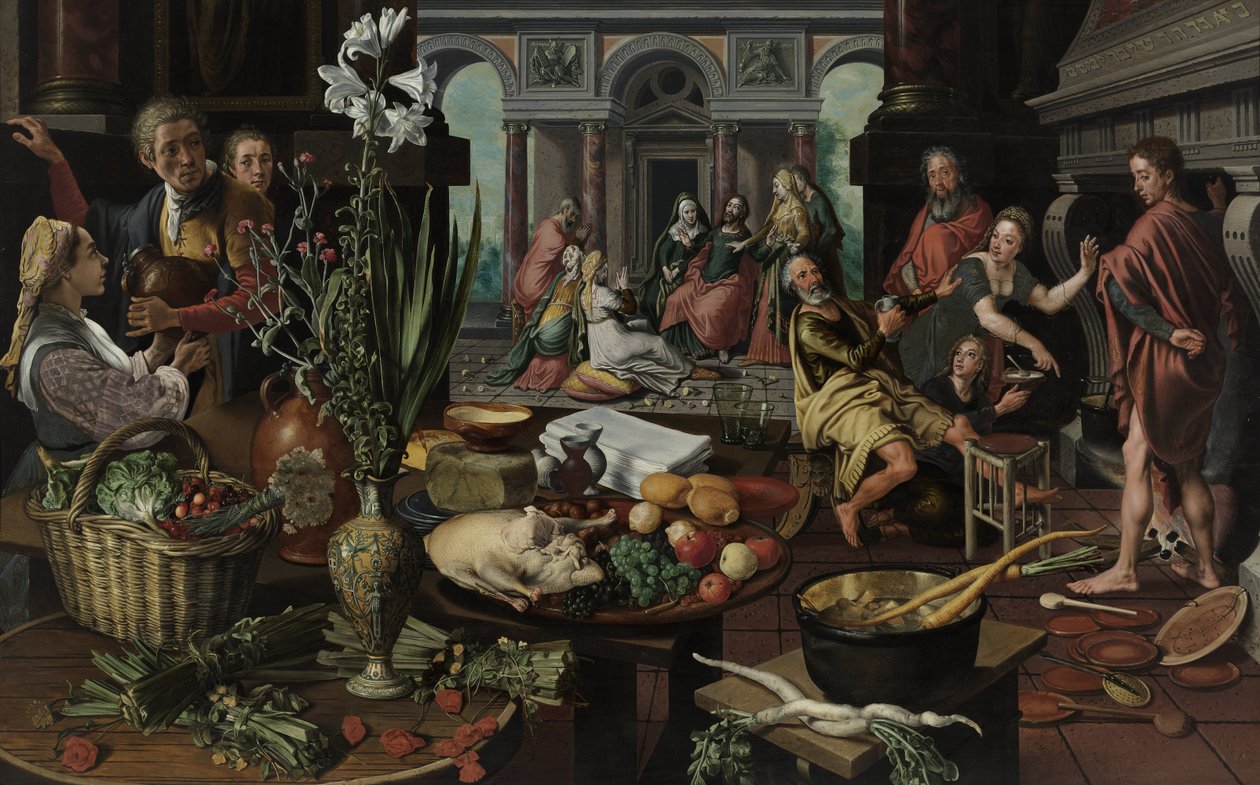 Kristus i huset Martha og Mary af Pieter Aertsen