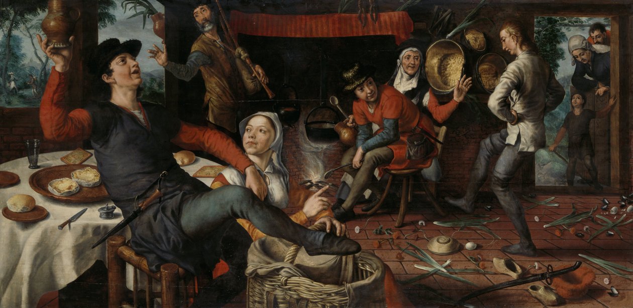 Æggedansen af Pieter Aertsen