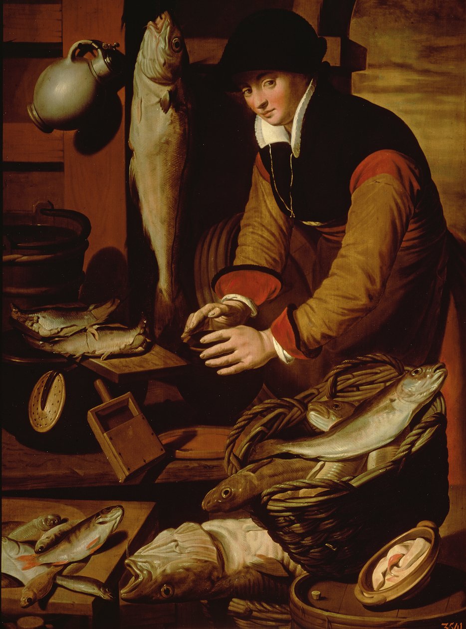 Fiskesælgeren af Pieter Aertsen