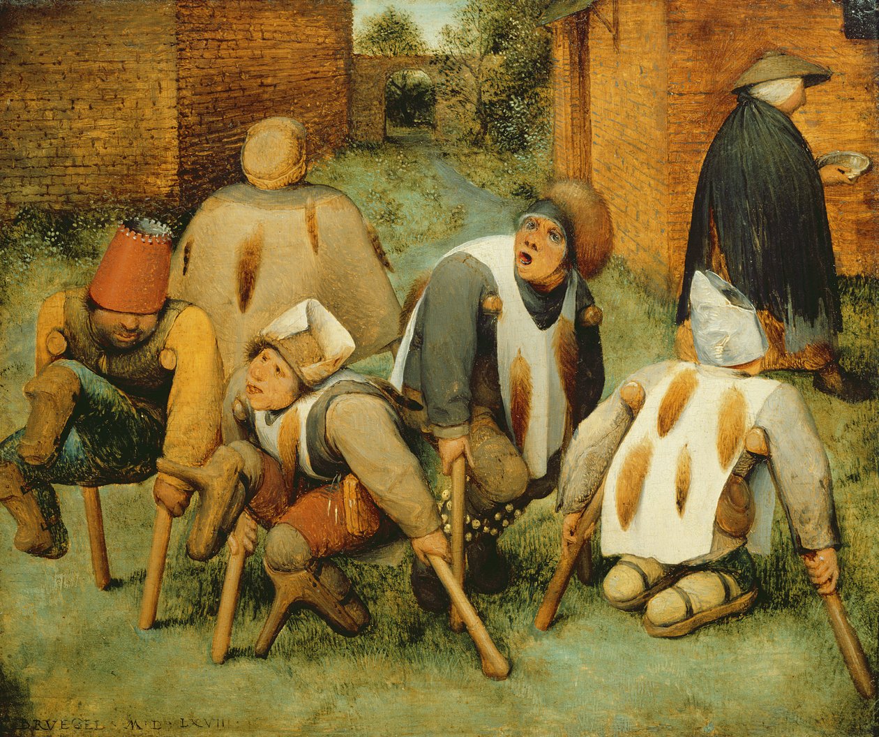 Tiggerne, 1568 af Pieter Bruegel the Elder